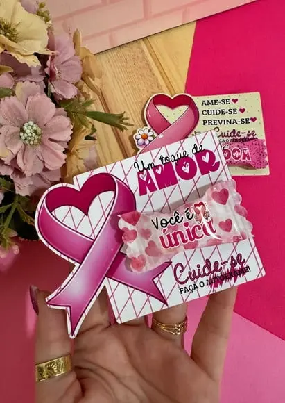 Card com Bis- Outubro Rosa