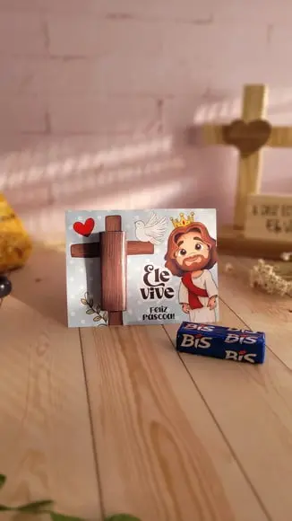Card com Bis- Páscoa