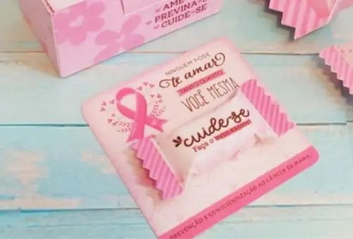 Card com Bis- Outubro Rosa