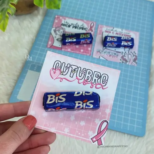 Card com Bis- Outubro Rosa