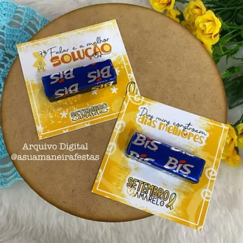 Card com Bis- Setembro Amarelo