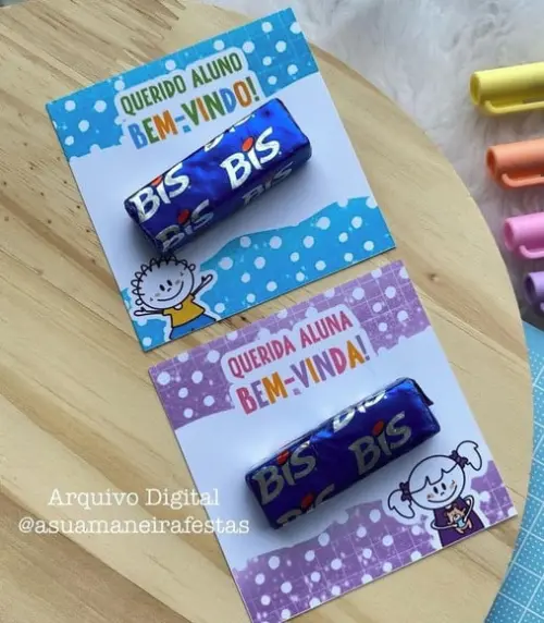 Card com Bis- Volta as Aulas
