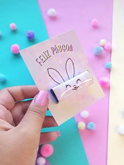 Card com Bis- Páscoa