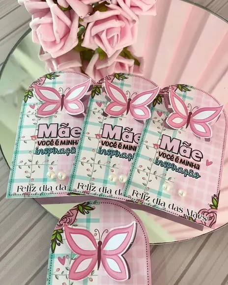 Card com Brinco- Dia das Mães
