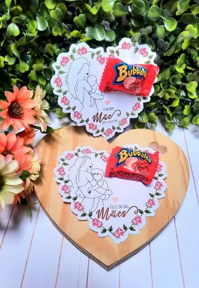 Card com Bubbaloo- Dia das Mães