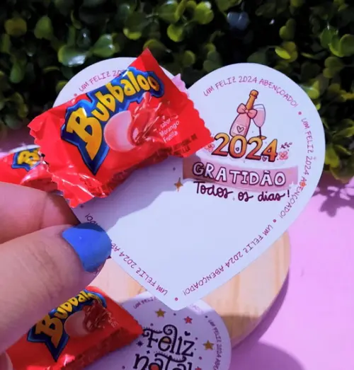 Card com Bubbaloo- Natal