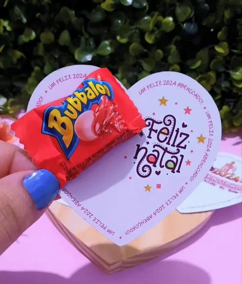 Card com Bubbaloo- Natal