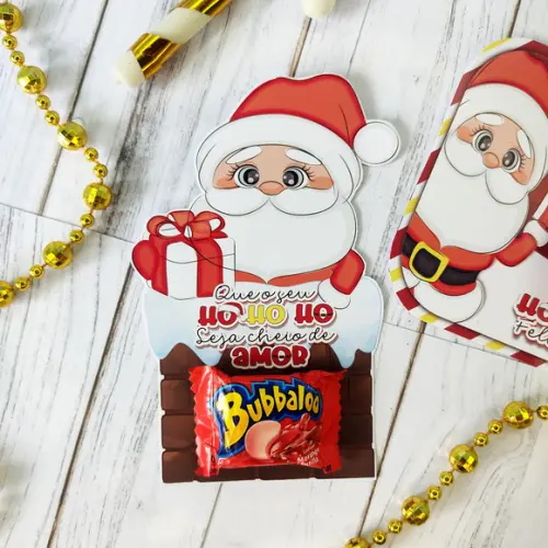 Card com Bubbaloo- Natal