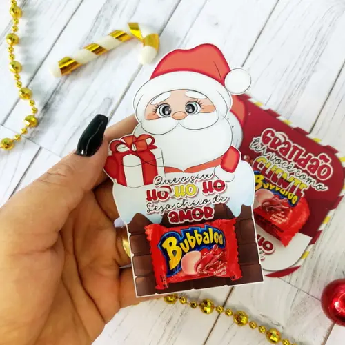 Card com Bubbaloo- Natal