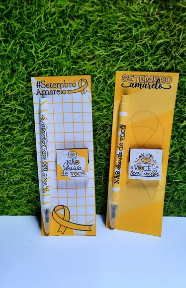 Card com Caneta e Chocolate Cacau Show 5g- -leia a Descrição