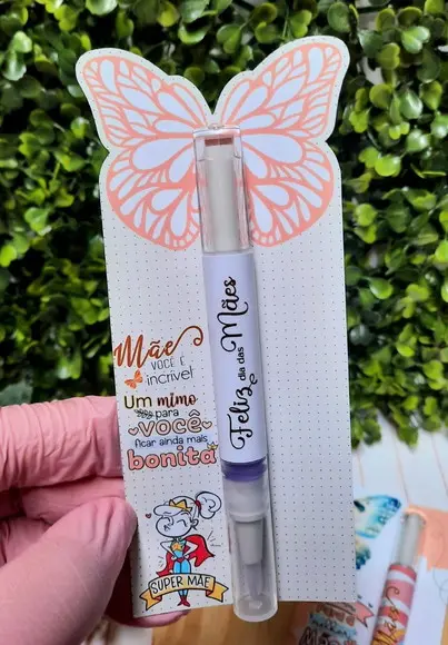 Card com Caneta Óleo Hidratante para Cutícula- Dia das Mães