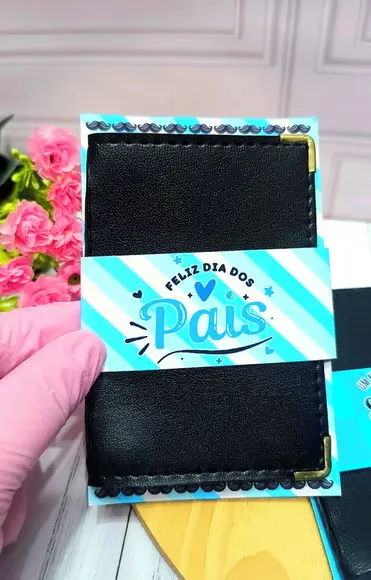 Card com Carteira- Dia dos Pais
