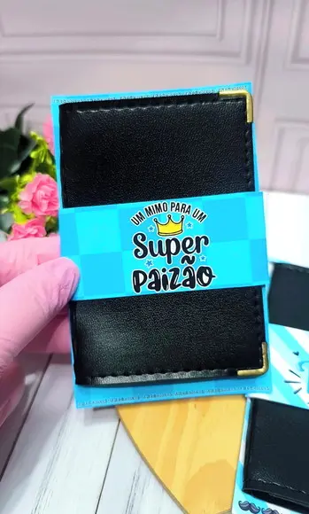 Card com Carteira- Dia dos Pais