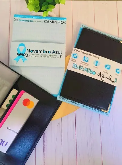 Card com Carteira- Novembro Azul