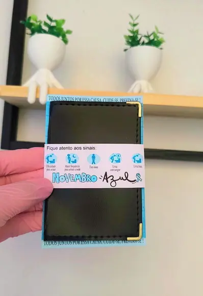 Card com Carteira- Novembro Azul