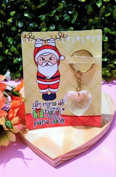 Card com Chaveirinho- Natal