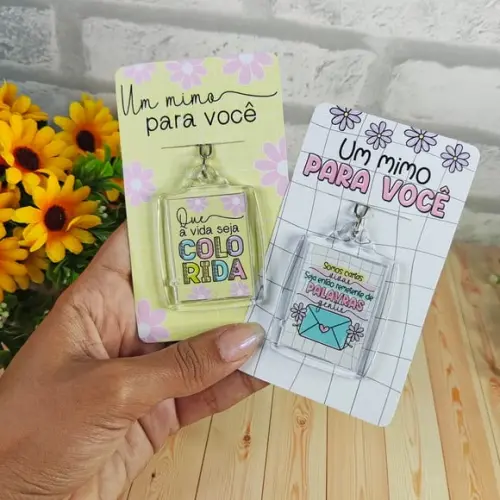 Card com Chaveiro- Mimo
