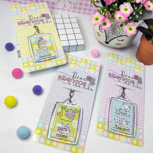 Card com Chaveiro- Mimo