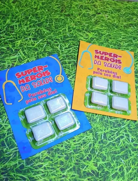 Card com Chiclete- Enfermagem