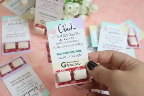 Card com Chiclete- Mimo