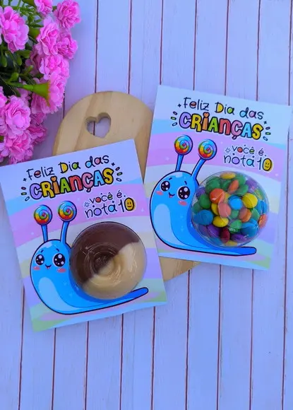 Card com Chocolate (ducream) ou Coloreti (confete Chocolate)