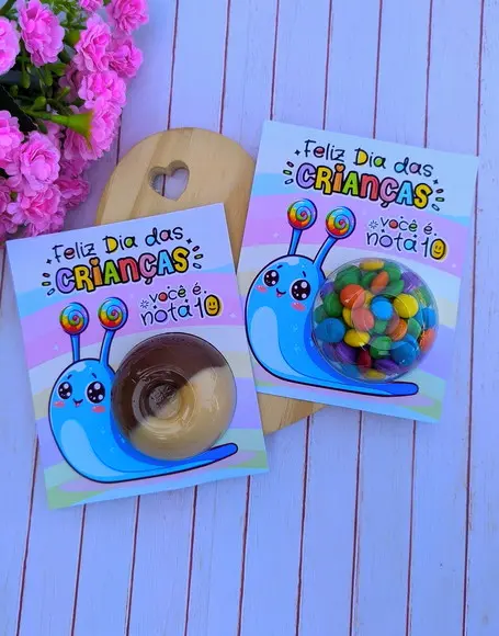 Card com Chocolate (ducream) ou Coloreti (confete Chocolate)
