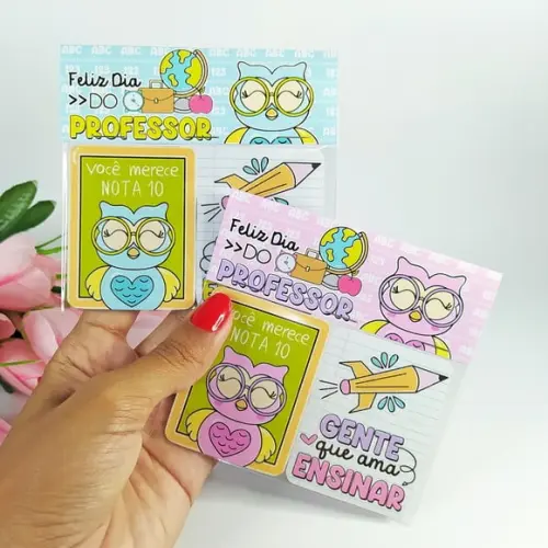 Card com Chocolate Cacau Show 5g- Dia dos Professores