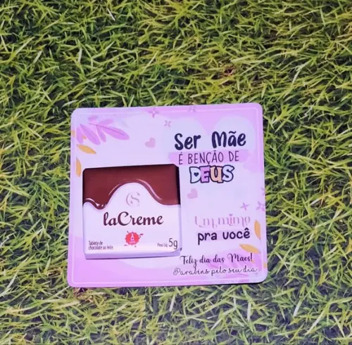 Card com Chocolatinho Cacau Show 5g- Dia das Mães