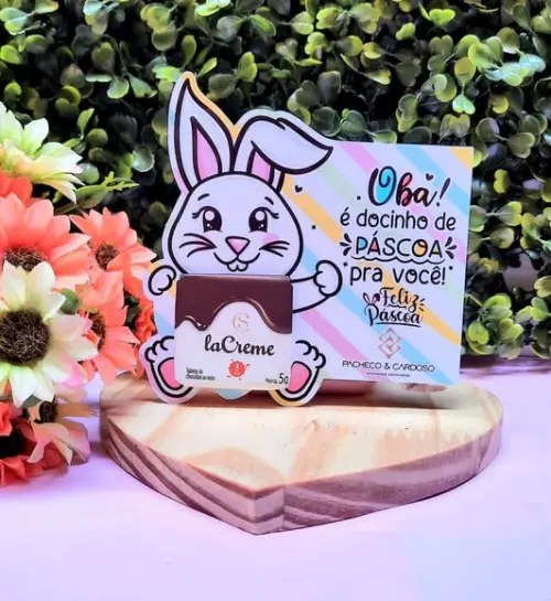 Card com Chocolatinho Cacau Show 5g- Páscoa