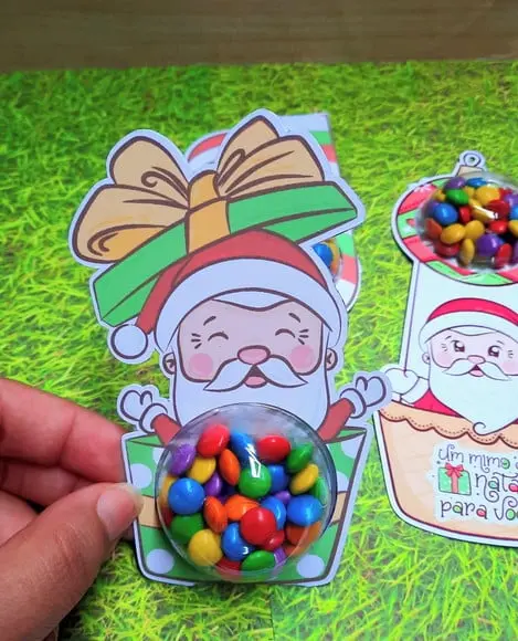 Card com Coloreti (docinho)- Natal