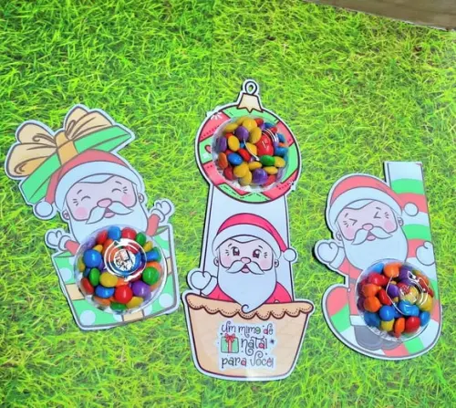 Card com Coloreti (docinho)- Natal