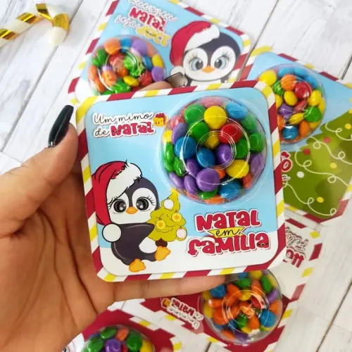 Card com Coloreti (docinhos)- Natal