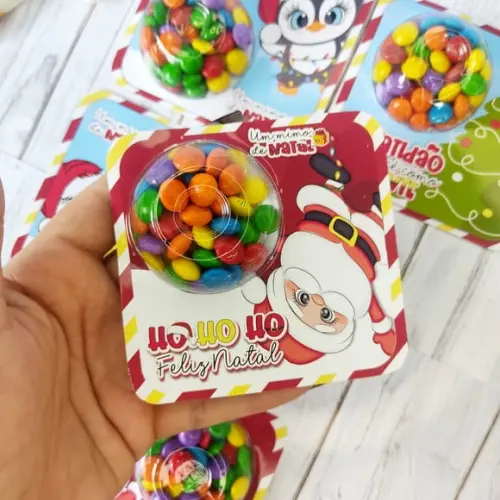 Card com Coloreti (docinhos)- Natal