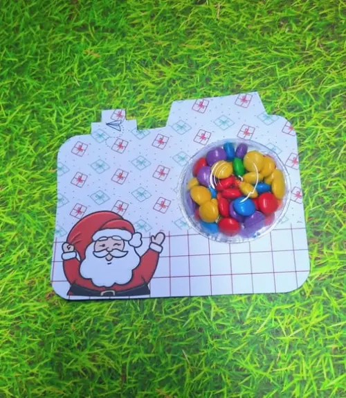 Card com Coloreti (docinhos)- Natal