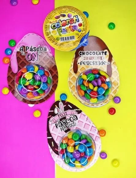 Card com Coloreti- Páscoa