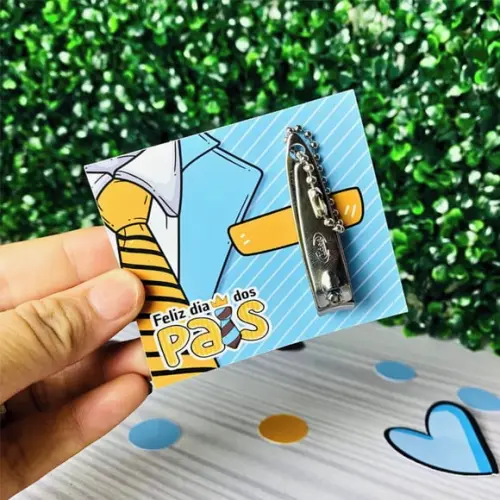 Card com Cortador de Unha- Dia dos Pais