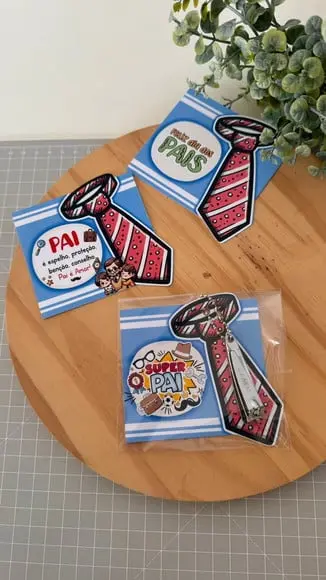 Card com Cortador de Unha- Dia dos Pais