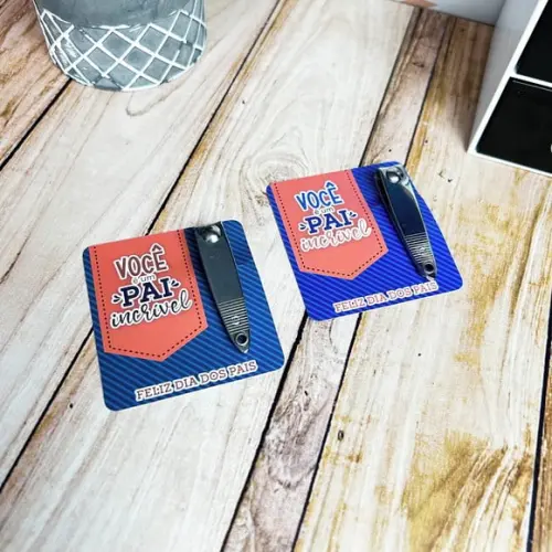 Card com Cortador de Unha- Dia dos Pais