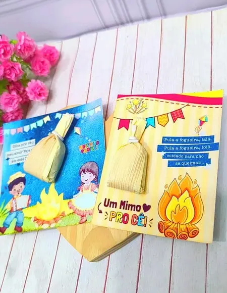 Card com Docinho Junino/ Julino- Festa Junina