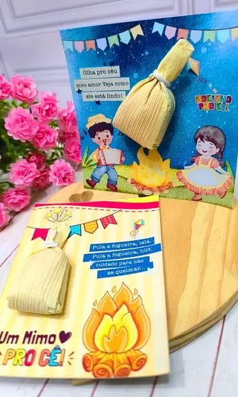 Card com Docinho Junino/ Julino- Festa Junina