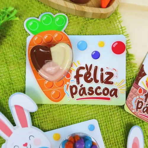 Card com Docinhos- Páscoa