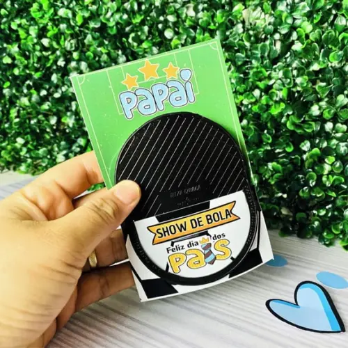 Card com Escovinha de Bolso- Dia dos Pais