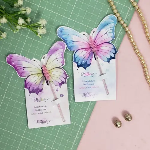 Card com Escovinha- Dia da Mulher