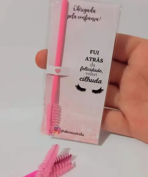 Card com Escovinha- Mimo Cliente