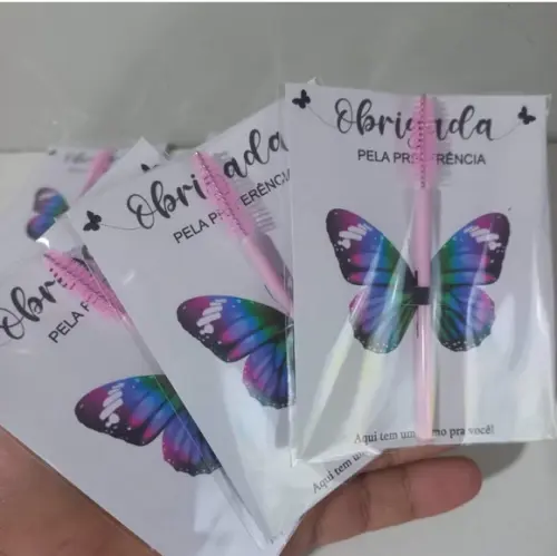 CARD COM ESCOVINHA- UMA LINDA OPCÃO DE MIMO