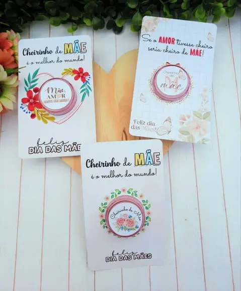 Card com Hidratante para as Mãos- Dia das Mães