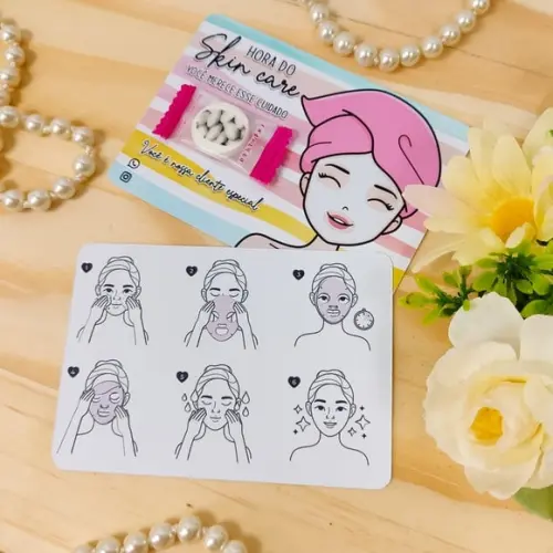Card com Máscara Facial- Mimo Cliente