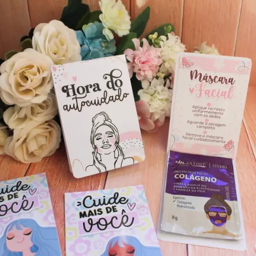Card com Máscara Facial- Mimo