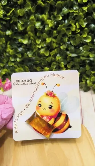 Card com Melzinho- Dia da Mulher