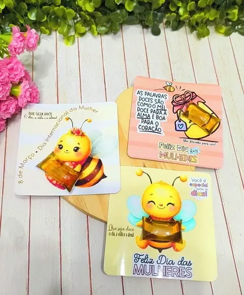 Card com Melzinho- Dia da Mulher